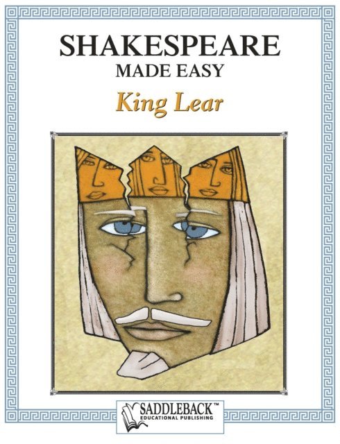 Saddleback Educational Publishing Saddleback Educational Publishing - King Lear, E-bok