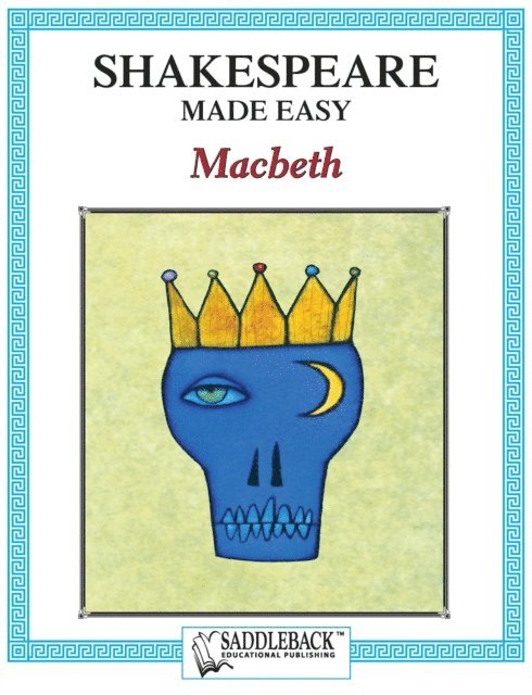 Saddleback Educational Publishing Saddleback Educational Publishing - Macbeth, E-bok