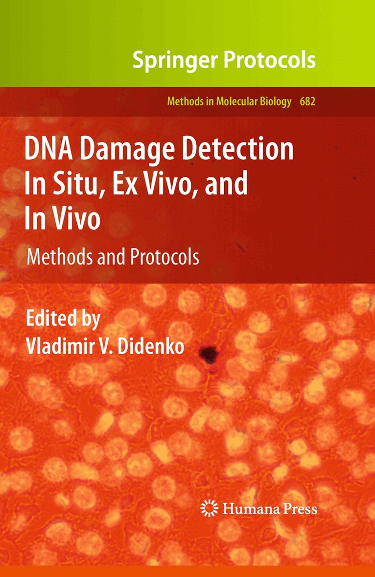 Vladimir V. Didenko - DNA Damage Detection In Situ, Ex Vivo, and In Vivo, Inbunden
