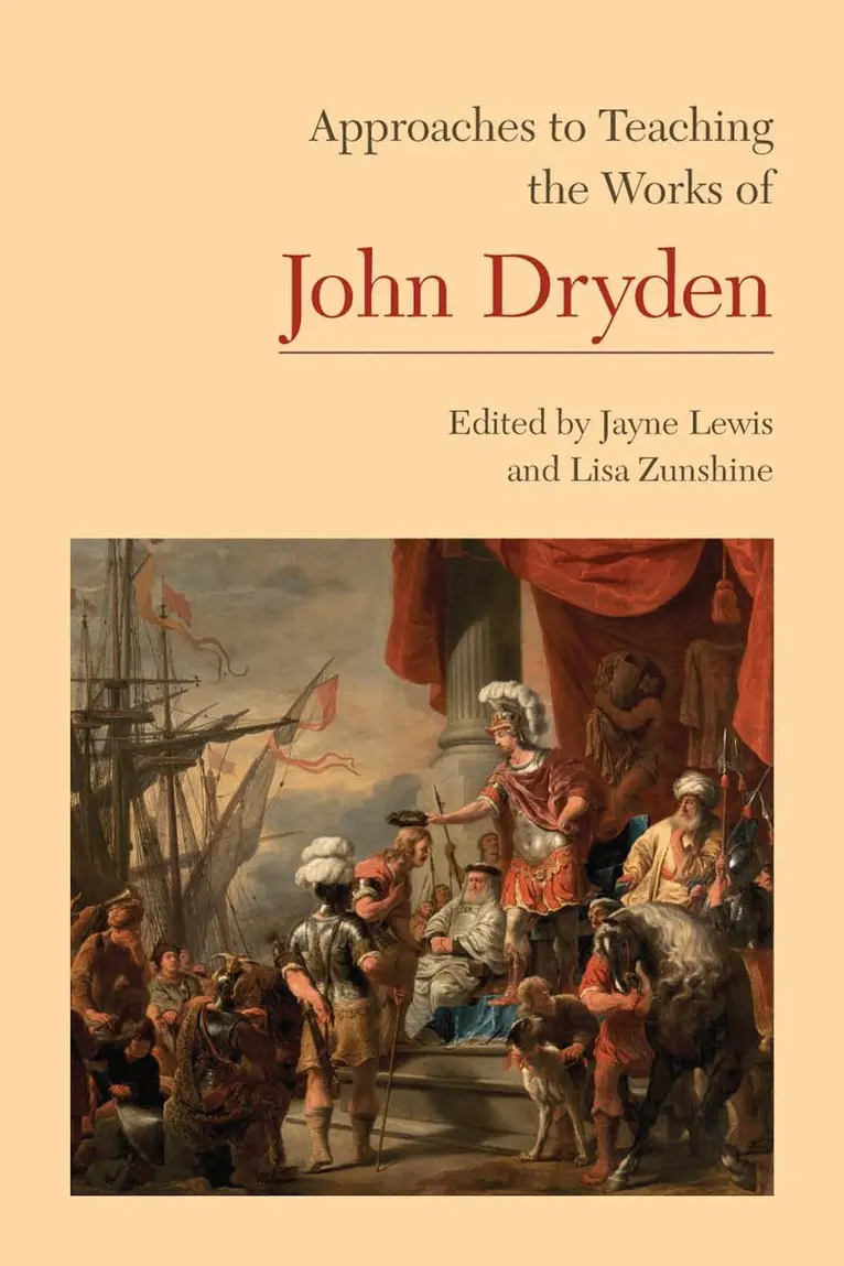 Jayne Lewis, Lisa Zunshine - Approaches to Teaching the Works of John Dryden, Inbunden. Tillgänglighet: Lägg i varukorg