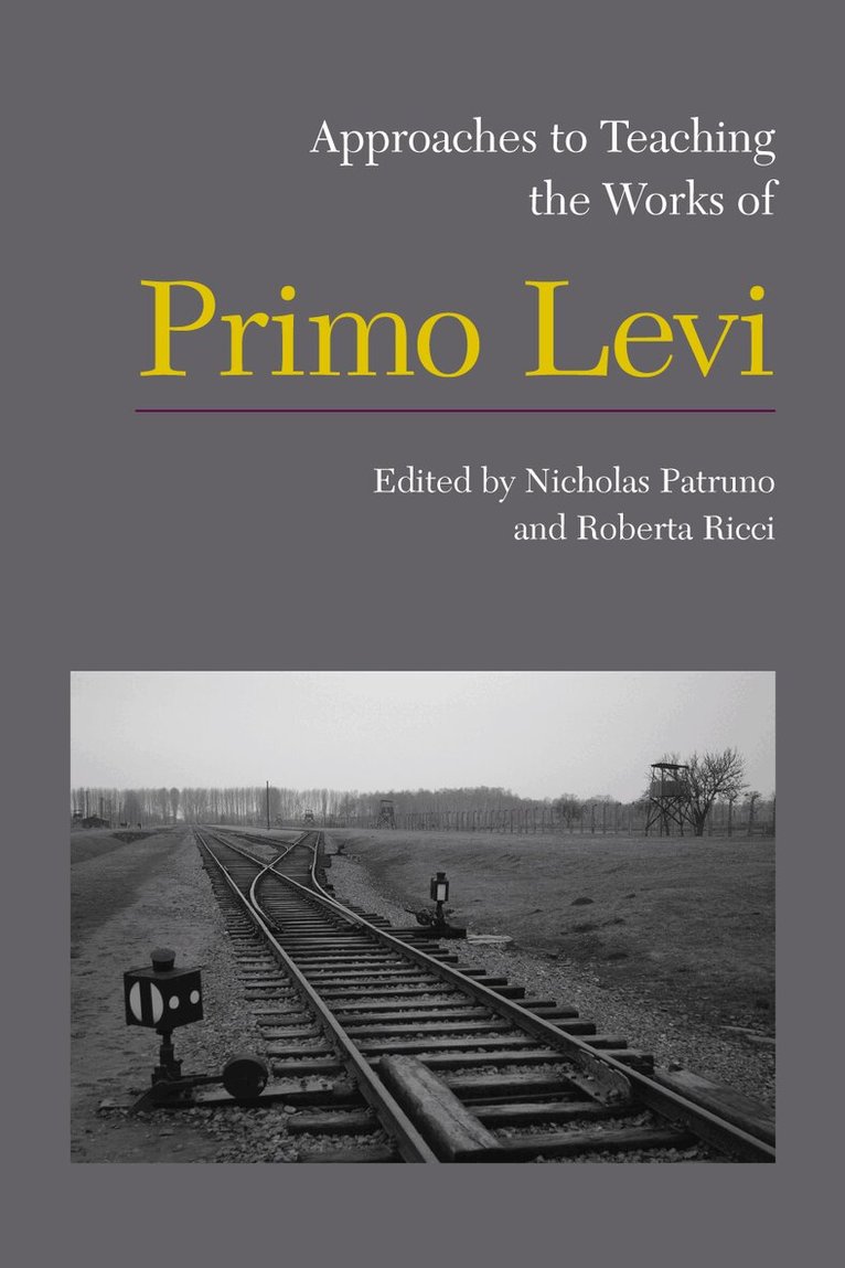 Nicholas Patruno, Roberta Ricci - Approaches to Teaching the Works of Primo Levi, Häftad. Tillgänglighet: Tillfälligt slut