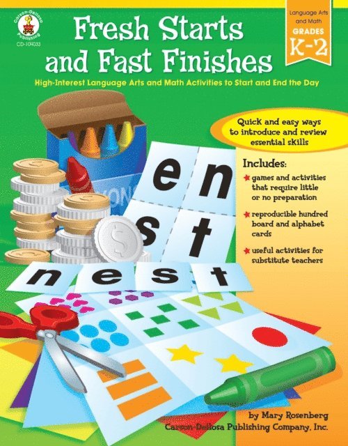 Mary Rosenberg - Fresh Starts and Fast Finishes, Grades K - 2, E-bok
