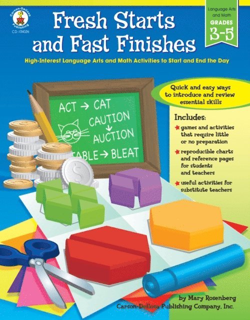 Mary Rosenberg - Fresh Starts and Fast Finishes, Grades 3 - 5, E-bok