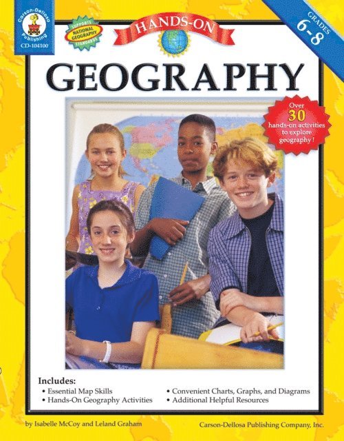 Leland Graham, Isabelle McCoy - Hands-On Geography, Grades 6 - 8, E-bok. Tillgänglighet: Lägg i varukorg