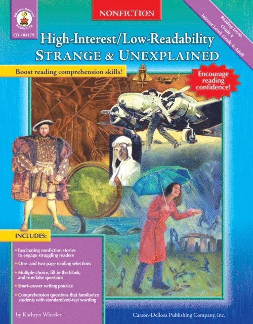 Kathryn Wheeler - Strange and Unexplained, Grades 4 - 8, E-bok