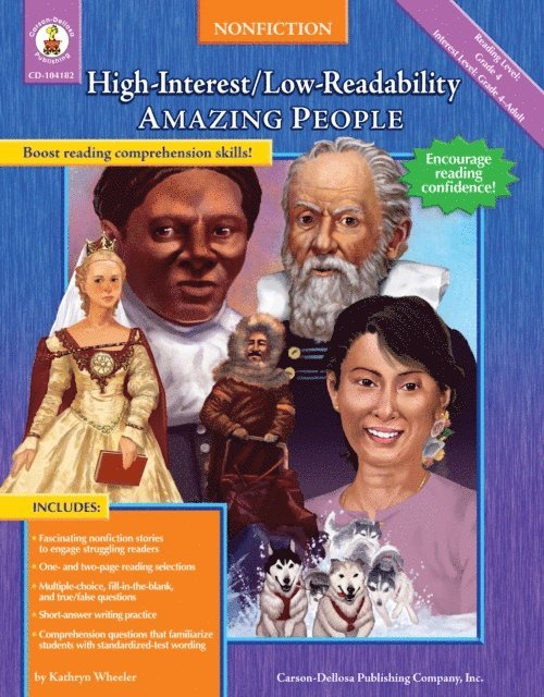 Kathryn Wheeler - Amazing People, Grades 4 - 8, E-bok