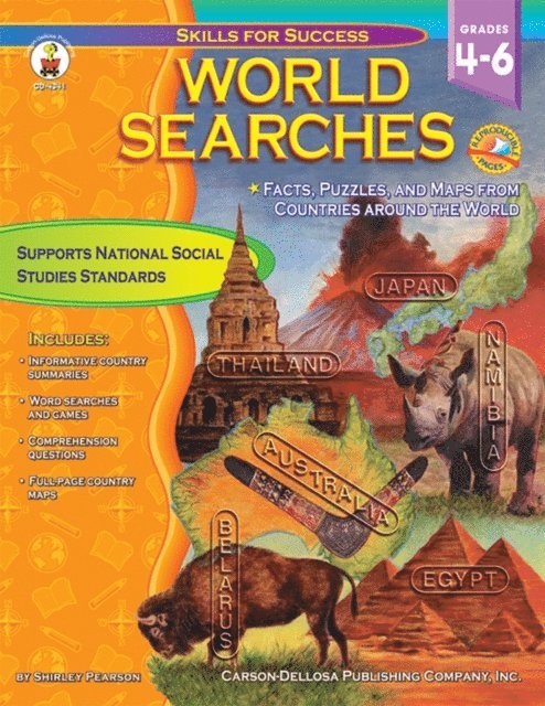 World Searches, Grades 4 - 6