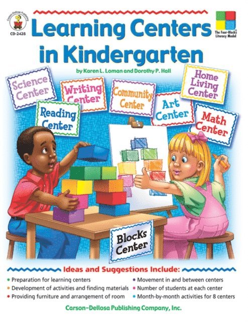 Karen L. Loman, Dorothy P. Hall - Learning Centers in Kindergarten, Grade K, E-bok. Tillgänglighet: Lägg i varukorg