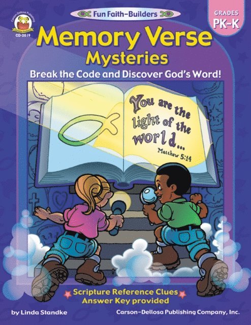 Linda Standke - Memory Verse Mysteries, Grades PK - K, E-bok