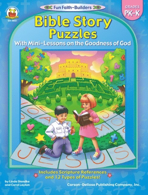 Carol Layton, Linda Standke - Bible Story Puzzles, Grades PK - K, E-bok