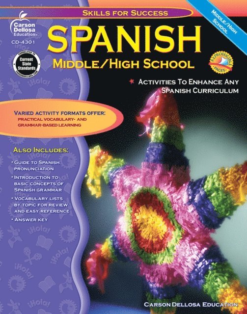 Cynthia Downs - Spanish, Grades 6 - 12, E-bok