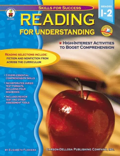 Elizabeth Flikkema - Reading for Understanding, Grades 1 - 2, E-bok. Tillgänglighet: Lägg i varukorg