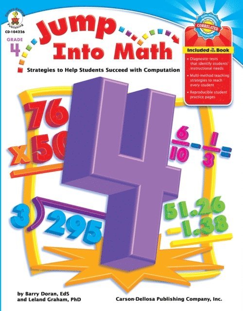 Barry Doran, Leland Graham - Jump Into Math, Grade 4, E-bok. Tillgänglighet: Lägg i varukorg