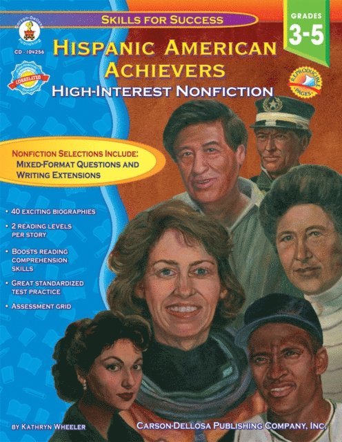 Kathryn Wheeler - Hispanic American Achievers, Grades 3 - 5, E-bok