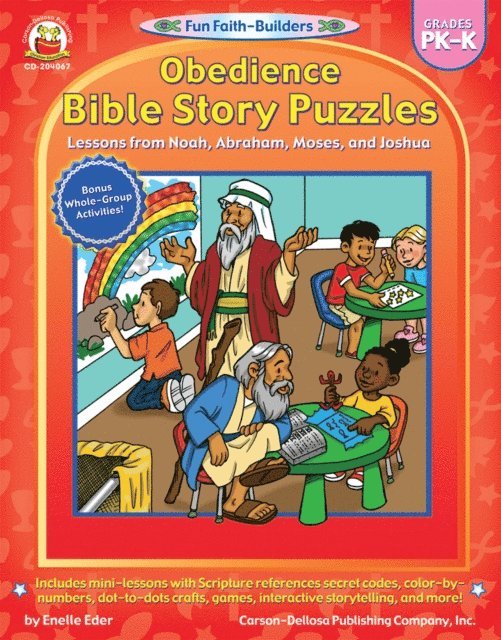 Enelle Eder - Obedience Bible Story Puzzles, Grades PK - K, E-bok