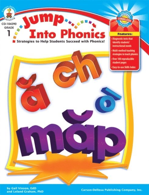 Gail Vinson, Leland Graham - Jump Into Phonics, Grade 1, E-bok. Tillgänglighet: Lägg i varukorg