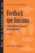 Feedback That Works