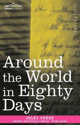Jules Verne - Around the World in Eighty Days, Inbunden