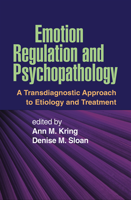 Denise M. Sloan, Ann M. Kring - Emotion Regulation and Psychopathology, E-bok