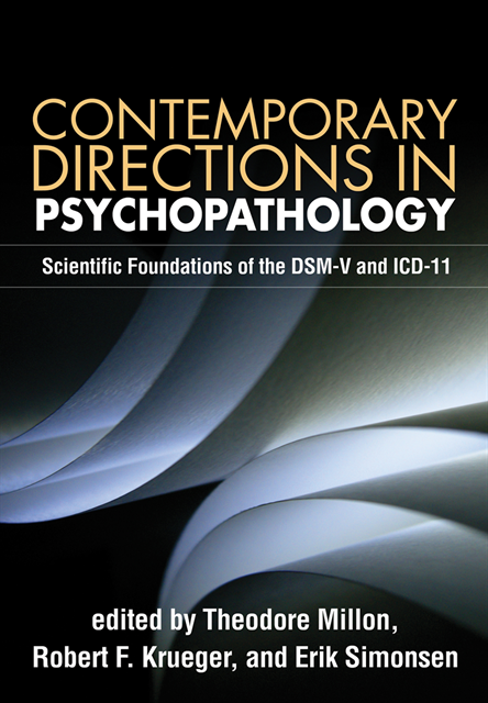 Erik Simonsen, Robert F. Krueger, Theodore Millon - Contemporary Directions in Psychopathology, E-bok