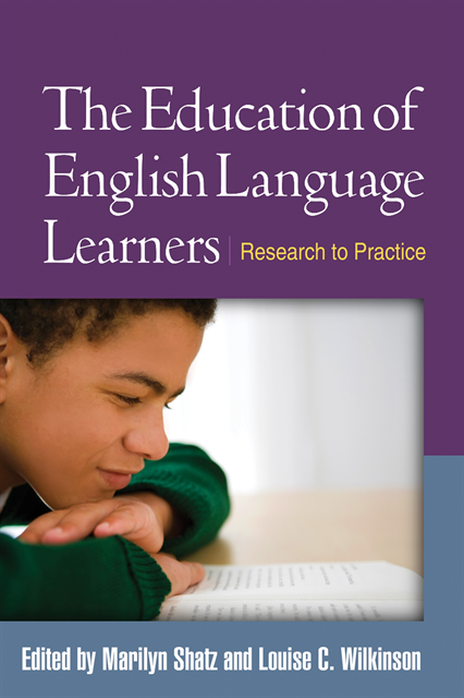 Louise C. Wilkinson, Marilyn Shatz - Education of English Language Learners, E-bok