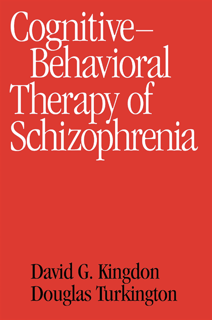 Douglas Turkington, David G. Kingdon - Cognitive Therapy of Schizophrenia, E-bok