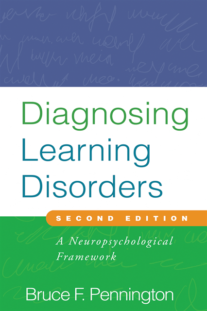 Bruce F. Pennington - Diagnosing Learning Disorders, Second Edition, E-bok