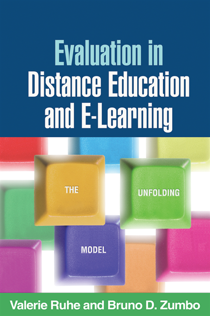 Bruno D. Zumbo, Valerie Ruhe - Evaluation in Distance Education and E-Learning, E-bok