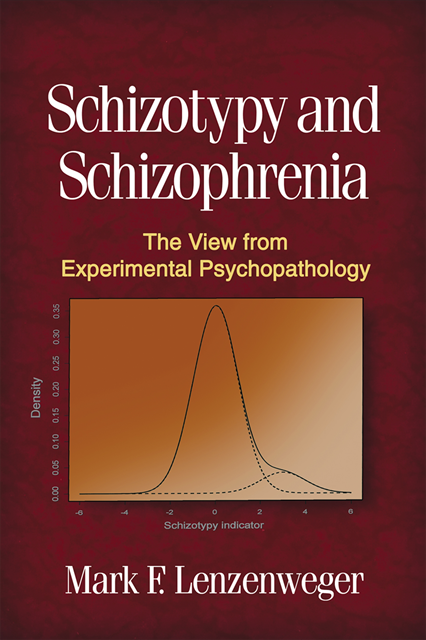Mark F. Lenzenweger - Schizotypy and Schizophrenia, E-bok