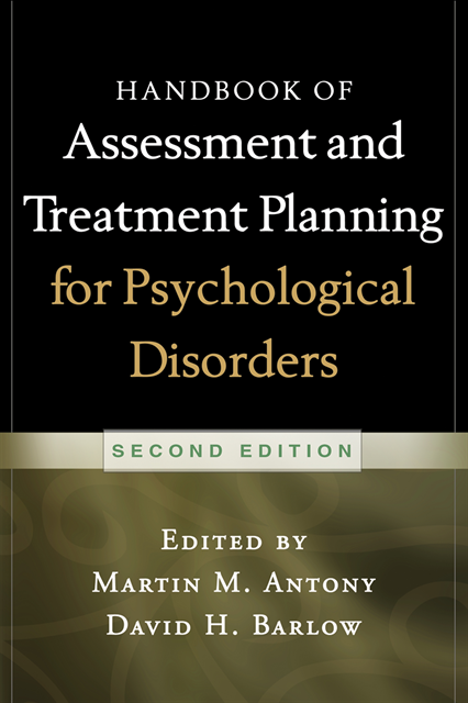 David H. Barlow, Martin M. Antony - Handbook of Assessment and Treatment Planning for Psychological Disorders, 2/e, E-bok