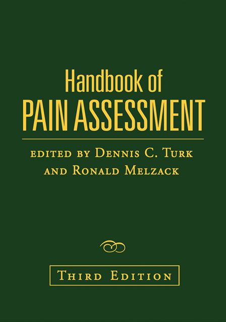 Ronald Melzack, Dennis C. Turk - Handbook of Pain Assessment, E-bok