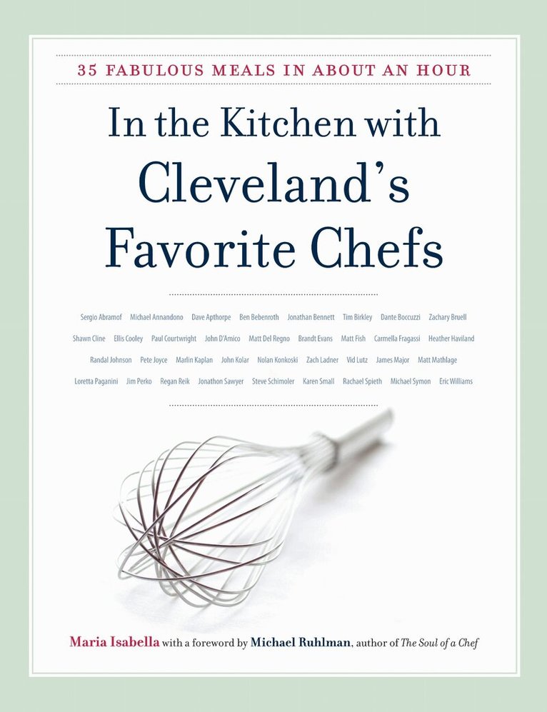 Maria Isabella - In the Kitchen with Cleveland's Favorite Chefs, Inbunden. Tillgänglighet: Tillfälligt slut