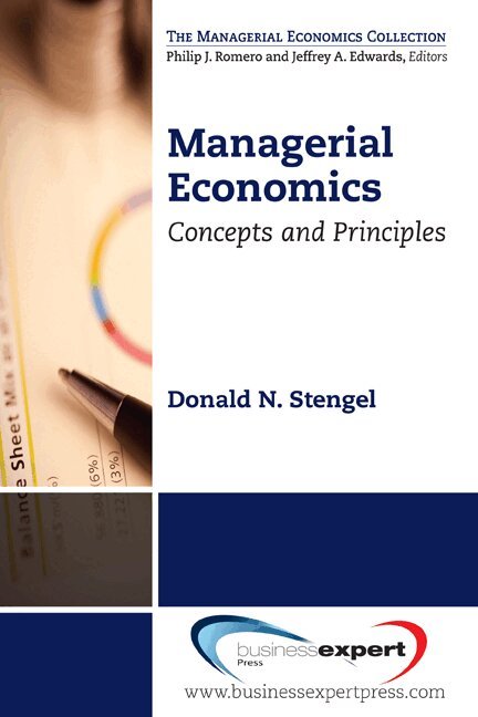Donald Stengel - Managerial Economics: Concepts and Principles, Häftad. Tillgänglighet: Lägg i varukorg
