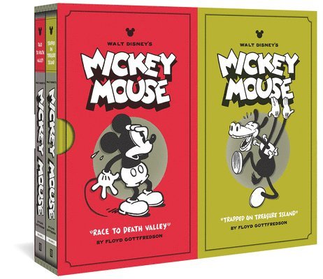 Gary Groth, Floyd Gottfredson, David Gerstein - Walt Disney's Mickey Mouse Vols.1&2, Inbunden