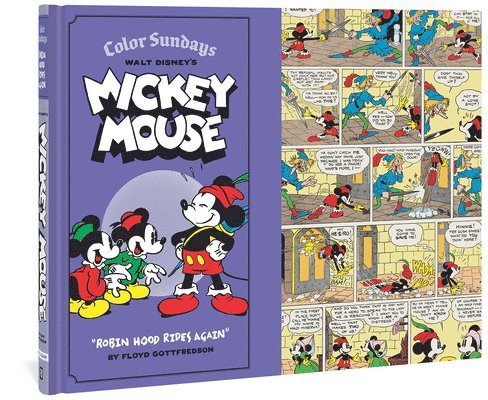Floyd Gottfredson, David Gerstein - Walt Disney's Mickey Mouse Color Sundays Robin Hood Rides Again: Volume 2, Inbunden