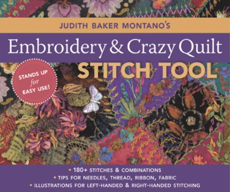 Judith Baker Montano - Judith Baker Montano's Embroidery & Crazy Quilt Stitch Tool, E-bok