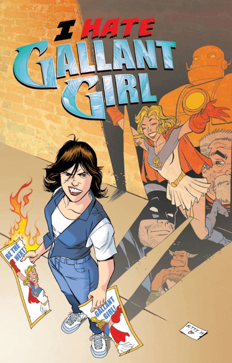 Jim Valentino, Kristen Simon, Kat Cahill - I Hate Gallant Girl, Häftad