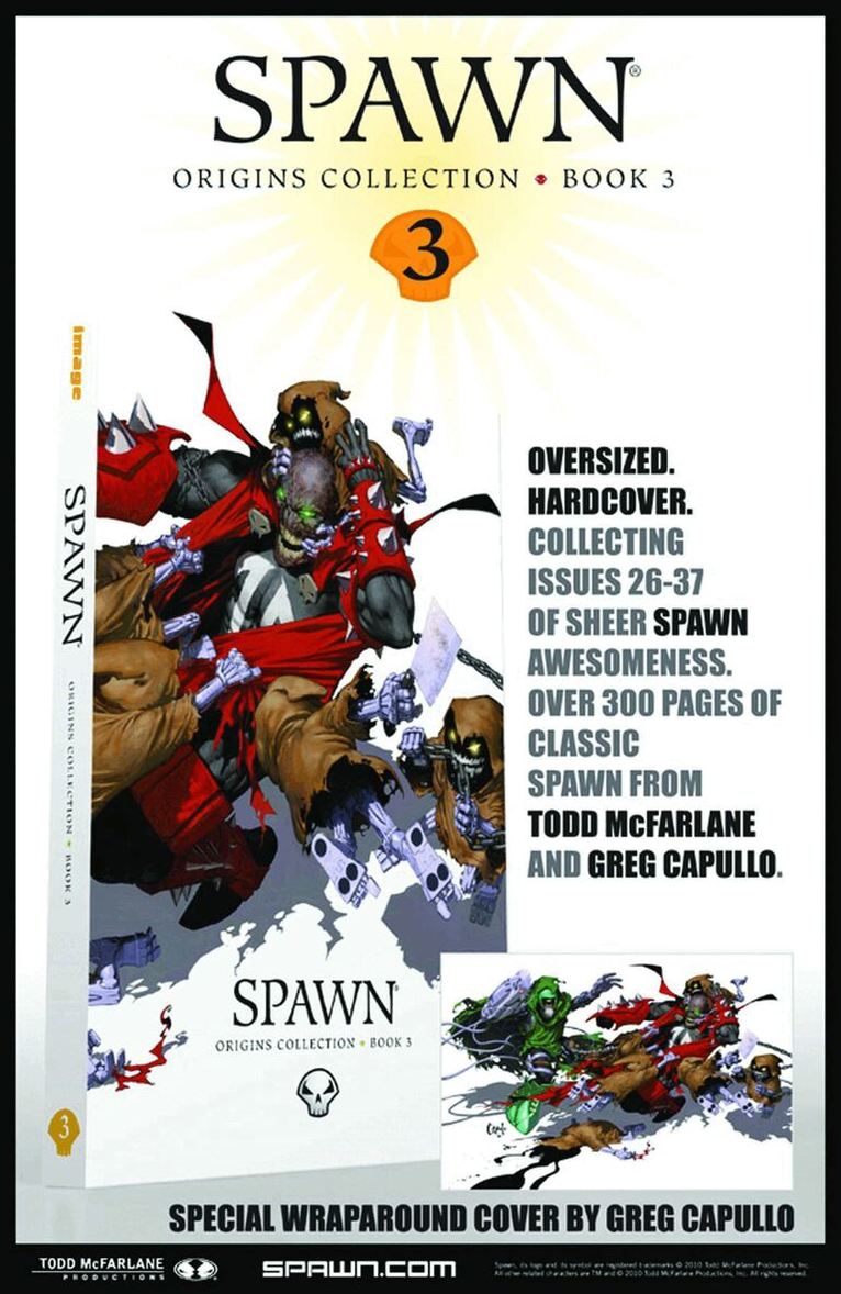 Todd McFarlane - Spawn: Origins Book 3, Inbunden