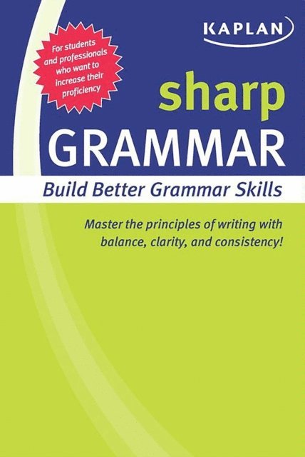 Kaplan - Sharp Grammar, E-bok