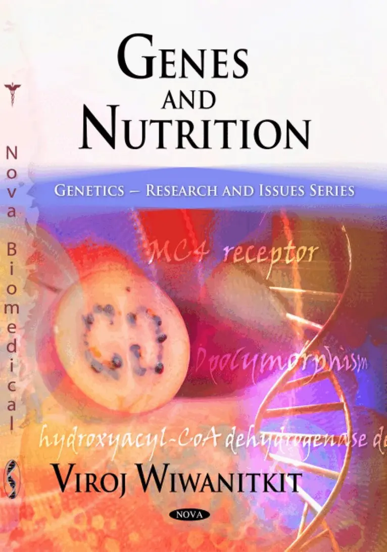 Viroj Wiwanitkit - Genes & Nutrition, Häftad. Tillgänglighet: Lägg i varukorg