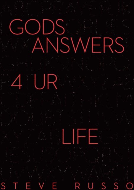 Steve Russo - God's Answers 4 UR Life, E-bok