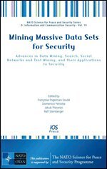 Françoise Fogelman-Soulié, Jakub Piskorski, Ralf Steinberger - Mining Massive Data Sets for Security, Övrigt