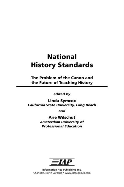 Arie Wilschut, Linda Symcox - National History Standards, E-bok