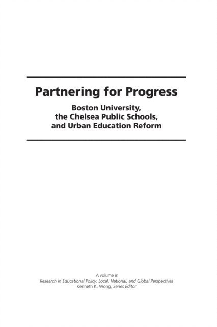 Cara Stillings Candal - Partnering for Progress, E-bok