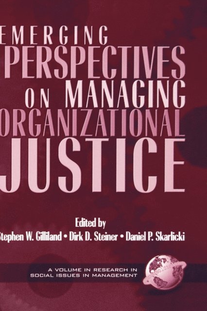 Daniel P. Skarlicki, Dirk D. Steiner, Stephen W. Gilliland - Emerging Perspectives on Managing Organizational Justice, E-bok