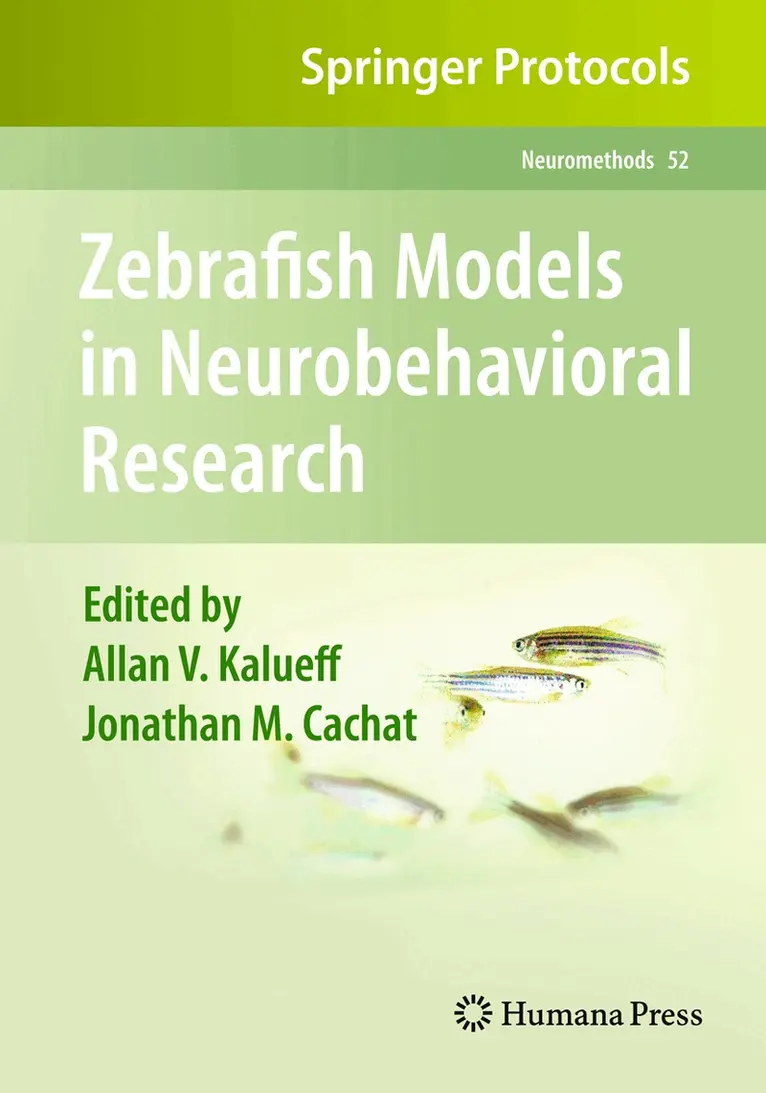 Allan V. Kalueff, Jonathan M. Cachat - Zebrafish Models in Neurobehavioral Research, Inbunden. Tillgänglighet: Lägg i varukorg