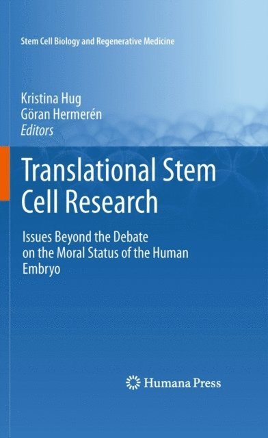 Goran Hermeren, Kristina Hug - Translational Stem Cell Research, E-bok