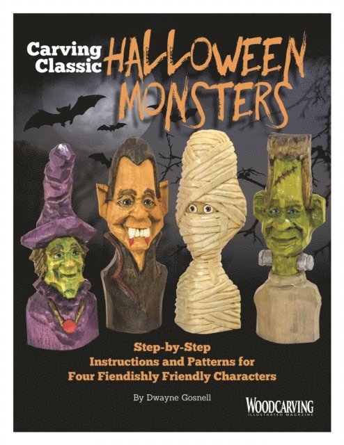 Carving Classic Halloween Monsters