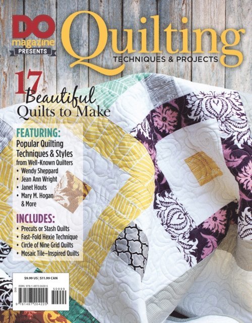 Editors of DO Magazine - DO Magazine Presents Quilting Techniques & Projects, E-bok. Tillgänglighet: Lägg i varukorg
