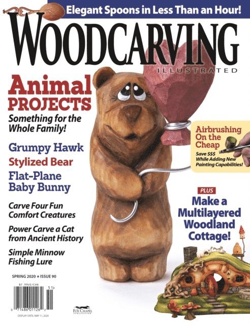 Editors of Woodcarving Illustrated - Woodcarving Illustrated Issue 90 Spring 2020, E-bok